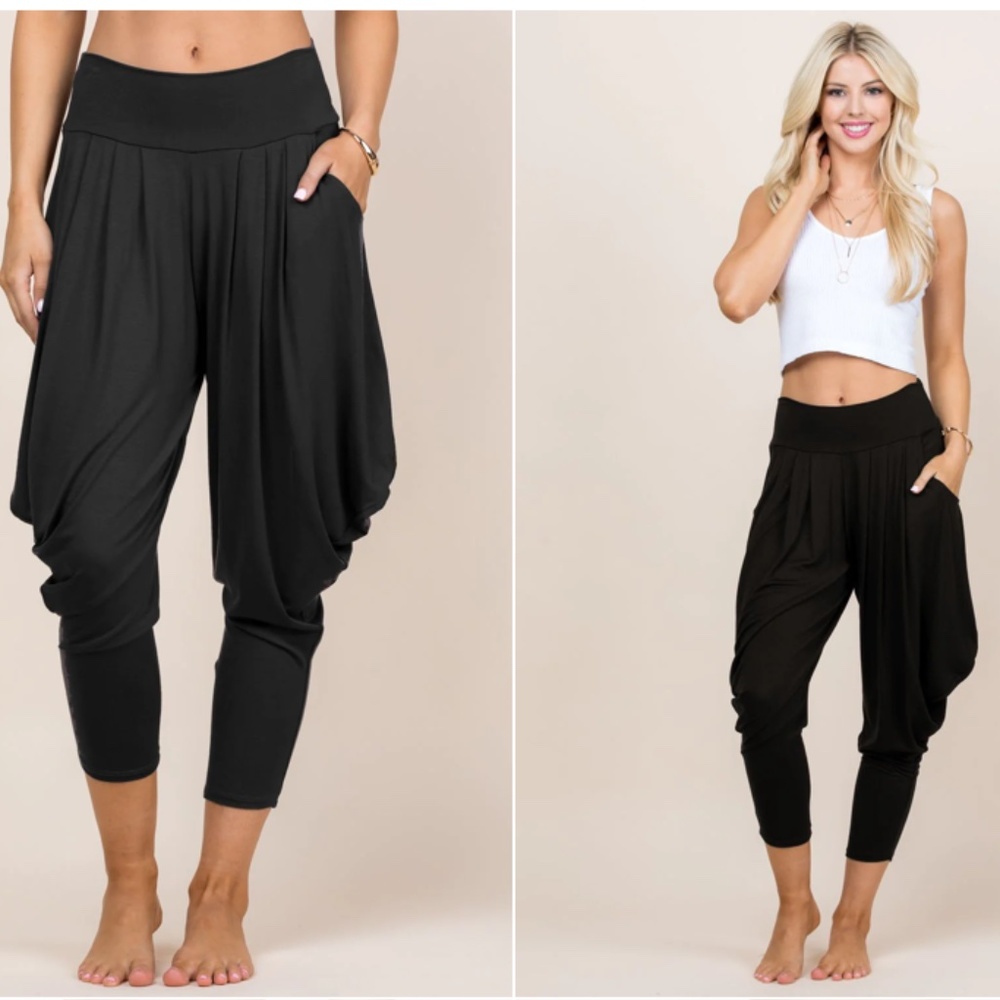 Kooniez Harem Pants - Black